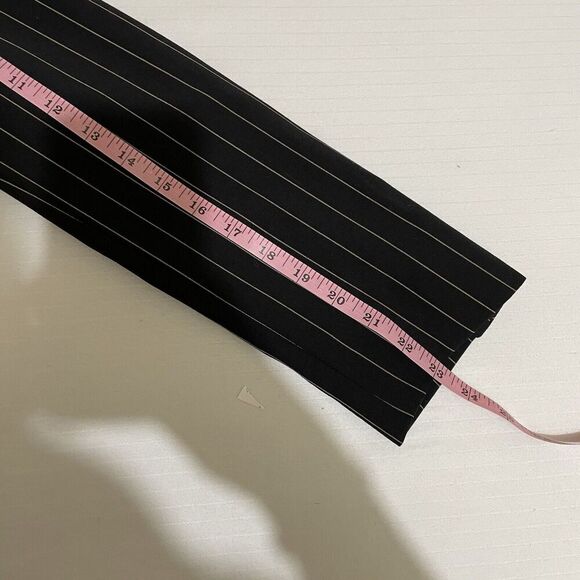 Charles Tyrwhitt Jermyn St. London Women's Wool Blend Blazer Jacket 12 Pinstripe - Picture 4 of 6